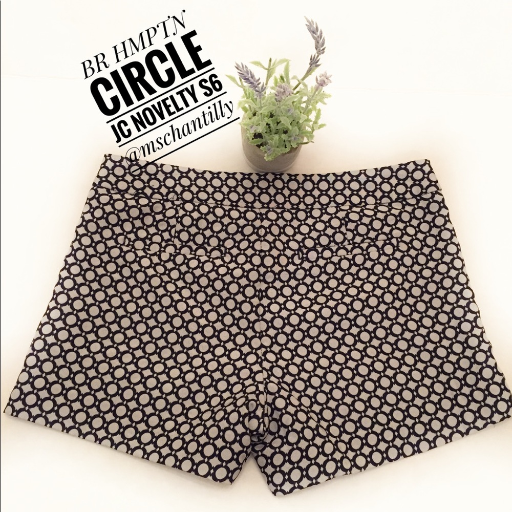 Banana Republic Navy HMPTN CRCLE JC NOVELTY Size 6 - Picture 2 of 5